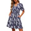 Navy Floral
