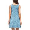 image:imageWEACZZY Women Summer Casual Swing T Shirt Dresses Beach Cover up Loose DressYh Blue Daisy