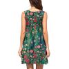image:imageWEACZZY Women Summer Casual Swing T Shirt Dresses Beach Cover up Loose DressYh Green Garden