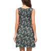 image:imageWEACZZY Women Summer Casual Swing T Shirt Dresses Beach Cover up Loose DressYh Green Gladiolus