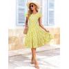 image:imageBerydress Summer Dresses for Women 2026 Casual Boho Midi Dress Beach Vacation Ruffled Sundress with PocketsYellow Floral
