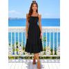 image:imageBerydress Womens Summer Maxi Dress with Pockets Spaghetti Straps Sleeveless Smocked Sundress Boho Beach Vacation DressesBlack
