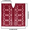 image:imageWomens Lace Bathing Suit Cover Up V Neck Beach Coverup Summer Swim Coverups Loose Bikini Beach Dress 2026Deep Red