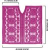 image:imageWomens Lace Bathing Suit Cover Up V Neck Beach Coverup Summer Swim Coverups Loose Bikini Beach Dress 2026Rose Red