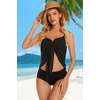 image:imageSwimsuit Coverups for Women Sarong Beach Bikini Wrap Sheer Short Skirt Chiffon Scarf for Swimwear 2026Black