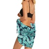 image:imageSwimsuit Coverups for Women Sarong Beach Bikini Wrap Sheer Short Skirt Chiffon Scarf for Swimwear 2026Blue Green