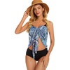 image:imageSwimsuit Coverups for Women Sarong Beach Bikini Wrap Sheer Short Skirt Chiffon Scarf for Swimwear 2026Boho Blue
