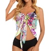 image:imageSwimsuit Coverups for Women Sarong Beach Bikini Wrap Sheer Short Skirt Chiffon Scarf for Swimwear 2026Pink Purple