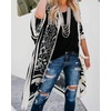 image:imageWomens Kimono Swimsuit Coverups Summer Beach Casual Loose Cardigans for Swimwear 2026Black Boho