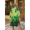 image:imageWomens Kimono Swimsuit Coverups Summer Beach Casual Loose Cardigans for Swimwear 2026Green Yellow Clover