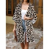 image:imageWomens Kimono Swimsuit Coverups Summer Beach Casual Loose Cardigans for Swimwear 2026Leopard Print