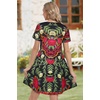 image:imageSummer Dresses for Women Casual Tshirt Short Sleeve Floral Sundress Beach Cover Ups with Pockets 2026Boho