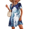 A Blue Tie Dye