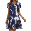 B Deep Blue Tie Dye