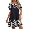 Black Beige Floral