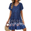 Navy Blue Floral