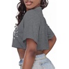 image:imageCrop Tops for Women Casual Short Sleeve T Shirts Summer Basic Top Crew Neck Oversized Cropped Tees 2026Gray Dandelion