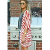 image:imageWomens Floral Print Puff Sleeve Kimono Cardigan Loose Cover Up Casual Blouse Tops 2026Us Flag Print