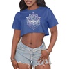 Deep Blue Pink Lotus