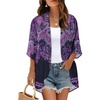Black Purple Boho
