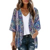 Blue Purple Bohemia Print