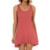 image:imageCHICGAL Swimsuit Coverup for Women Summer Sleeveless Beach Dress Tank Bikini Bathing Suit Cover Up 2026A Coral Pink