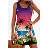 image:imageCHICGAL Swimsuit Coverup for Women Summer Sleeveless Beach Dress Tank Bikini Bathing Suit Cover Up 2026Pink Beach
