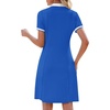 image:imageWEACZZY Women Tshirt Dress Short Sleeve Polo Dresses Easy Classic Summer DressesRoyal Blue