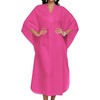 image:imageCHICGAL Womens Kaftan Dresses Long Caftans Plus Size Batwing Sleeve Swimsuit Coverup V Neck Summer Beach Dress 2026Arose Pink