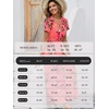 image:imageWEACZZY 2026 Summer Long Dresses for Women Wrap Empire Pleated Waist V Neck Short Sleeve Elegant Maxi Dress with PocketsSugar Pink