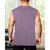 image:imageCHICGAL Mens Tank Tops Summer Sleeveless Muscle Shirts Cotton Loose Fit Tee ShirtsWashed Lavender