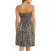 image:imageCHICGAL Summer Dresses for Women Beach Cover Ups Strapless Boho Floral Print Sundress 2026Geometric Pattern