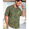 image:imageMens Hawaiian Shirt Short Sleeve Summer Beach Casual Tops Button Down T Shirts with PocketC Sun Print