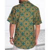 image:imageMens Hawaiian Shirt Short Sleeve Summer Beach Casual Tops Button Down T Shirts with PocketC Sun Print