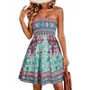 Boho Green Pink