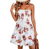 Red White Floral