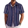 C Navy Blue Stripe