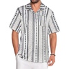 C White Black Stripe