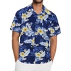 Navy White Floral