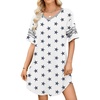 Navy Star White