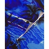 image:imageBig and Tall Mens Hawaiian Shirt Short Sleeve Button Down Shirts Summer Beach Tops with PocketBlue Palm Tree