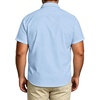 image:imageBig and Tall Mens Hawaiian Shirt Short Sleeve Button Down Shirts Summer Beach Tops with PocketSky Blue