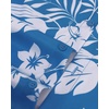 image:imageBig and Tall Mens Hawaiian Shirt Short Sleeve Button Down Shirts Summer Beach Tops with PocketWhite Flower Blue