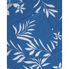 image:imageBig and Tall Mens Hawaiian Shirt Short Sleeve Button Down Shirts Summer Beach Tops with PocketWhite Flower Blue