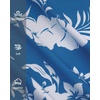 image:imageBig and Tall Mens Hawaiian Shirt Short Sleeve Button Down Shirts Summer Beach Tops with PocketWhite Flower Blue