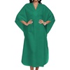 image:imageCHICGAL Womens Kaftan Dresses Long Caftans Plus Size Batwing Sleeve Swimsuit Coverup V Neck Summer Beach Dress 2026Green
