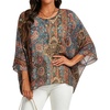 Brown Bohemian Print